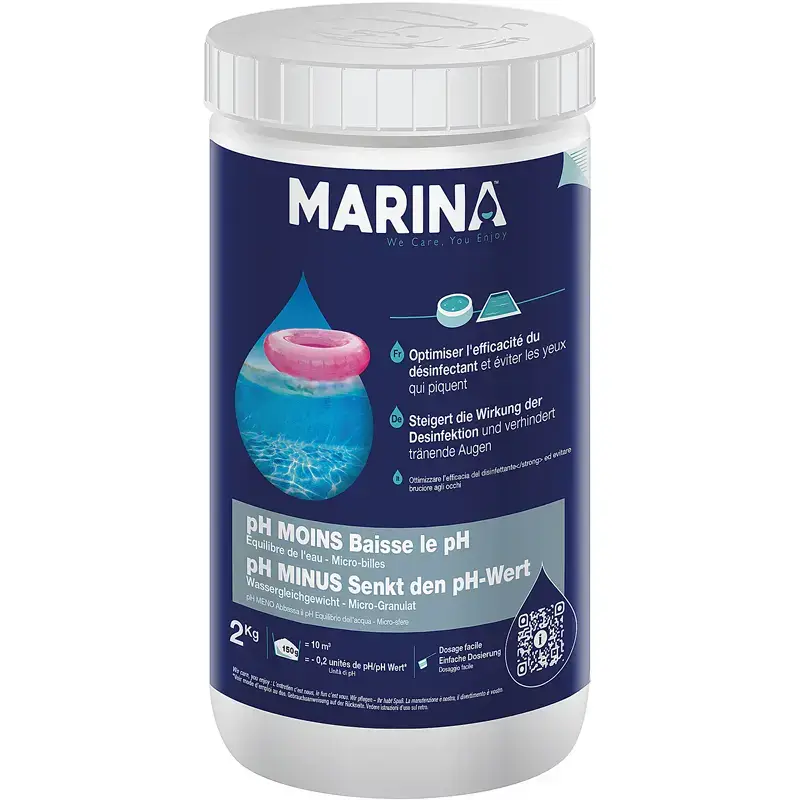 Innovative Water Care Prodotto per la manutenzione della piscina ph- microperle