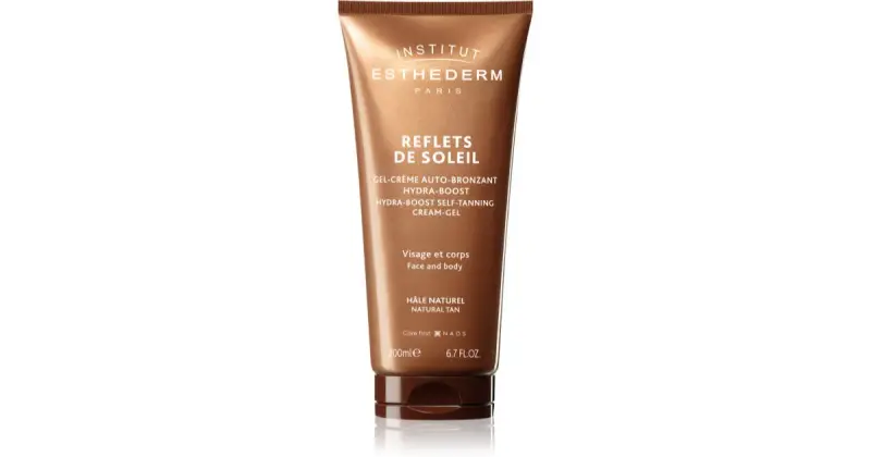 Institut esthederm Gel-crema autoabbronzante Reflets de Soleil 200 ml