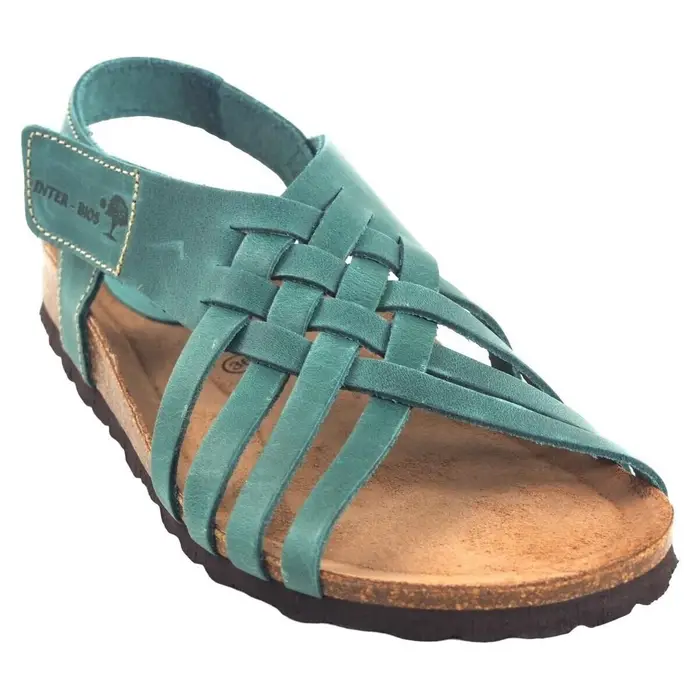 Scarpe Interbios Sandalia señora INTER BIOS 7203 vaquero Blu