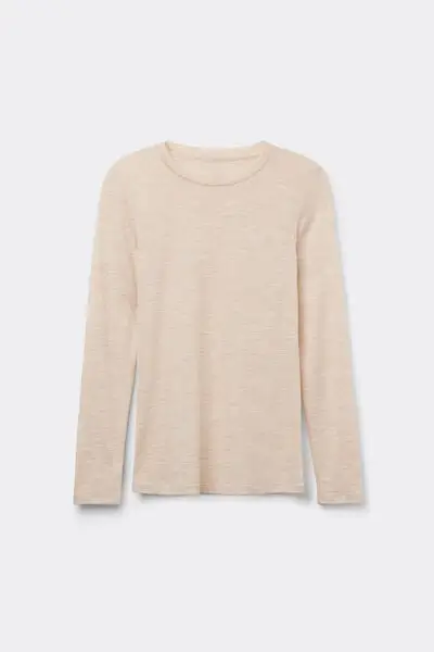 Intimissimi Maglia Manica Lunga Girocollo 100% Lana Merino Donna