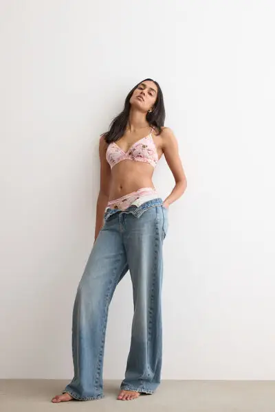 Intimissimi Reggiseno a Triangolo Emma in Fresh Bamboo I Bloom for You Donna Floreale