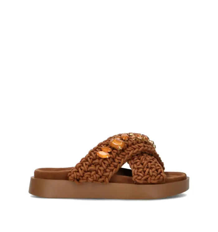 INUIKII Ciabatta donna marrone Vario