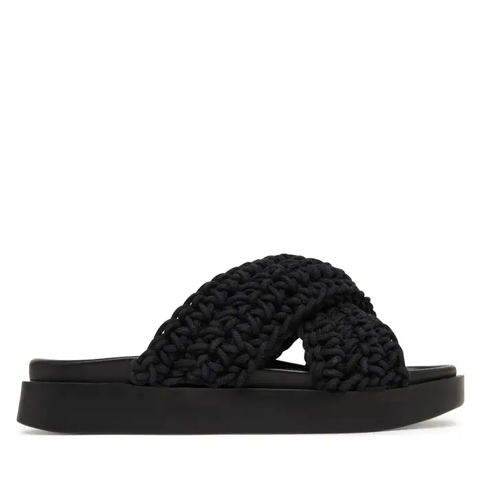 Inuikii Ciabatte Woven 1004 003 0062 Nero