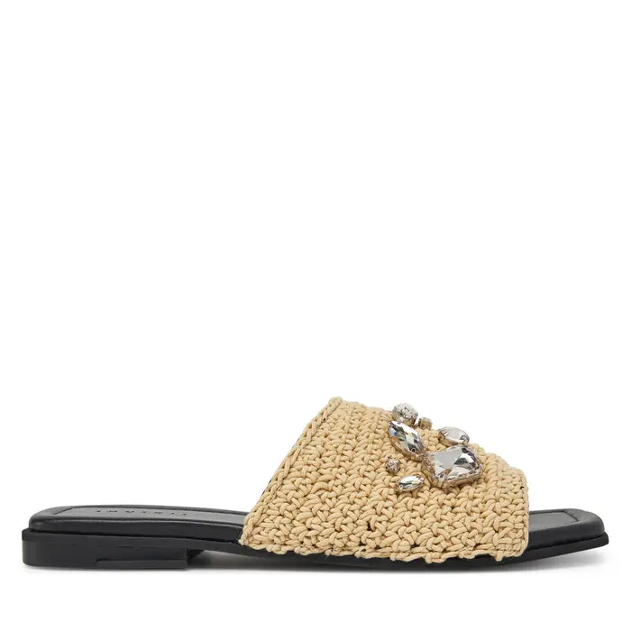 Inuikii Ciabatte Woven Strap Stones 70104-367 705 Beige