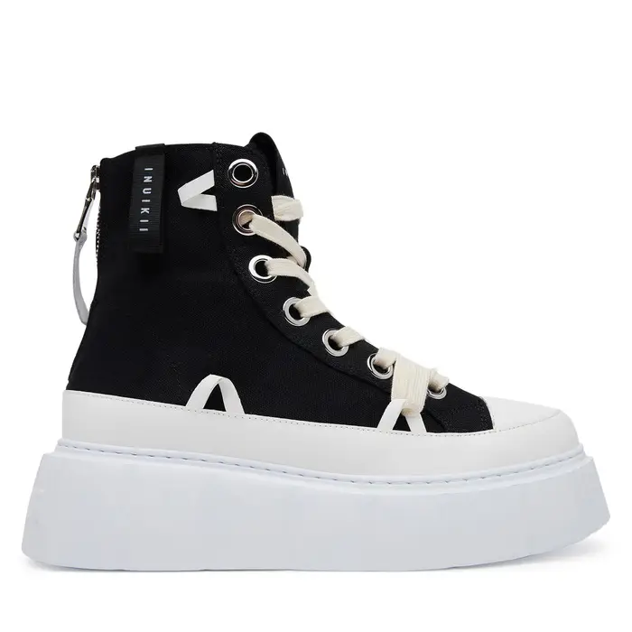 Inuikii Scarpe da ginnastica Matilda Canvas High 30103-025 Nero