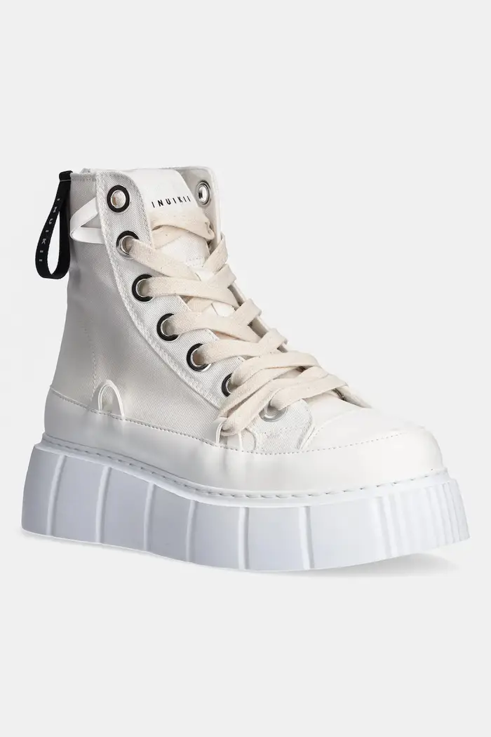Inuikii scarpe da ginnastica Matilda Canvas High Bianco