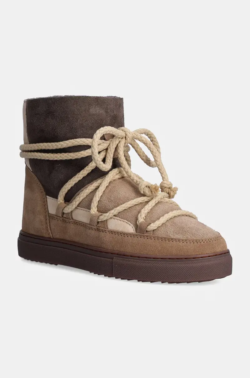 Inuikii stivali da neve bambini PATCHWORK colore beige 65202.076