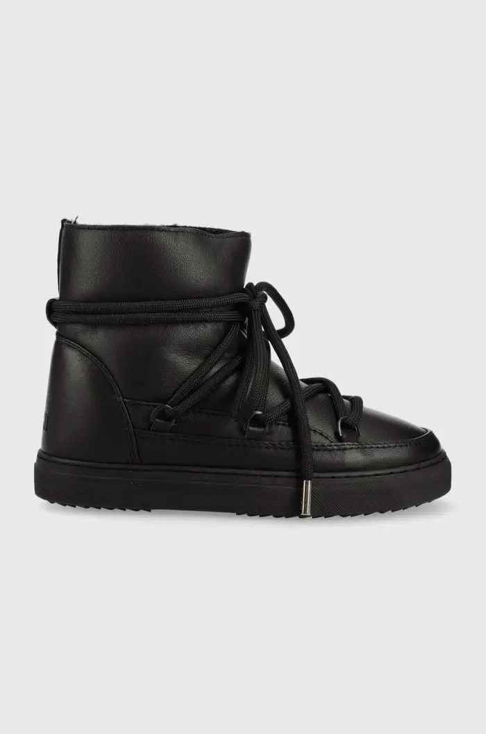 Inuikii stivali da neve in pelle FULL LEATHER Full Leather Nero