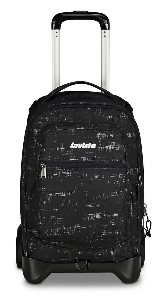 Trolley scuola Invicta Plug Fantasy Black Doodle
