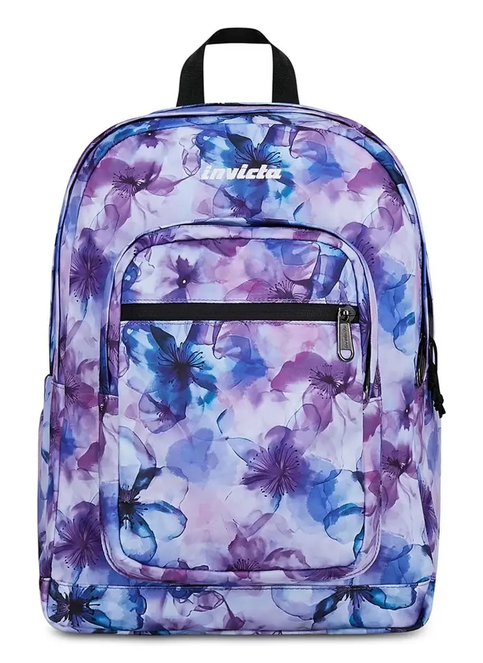 Zaino scuola Invicta Jelek Fantasy Aqua Flowers