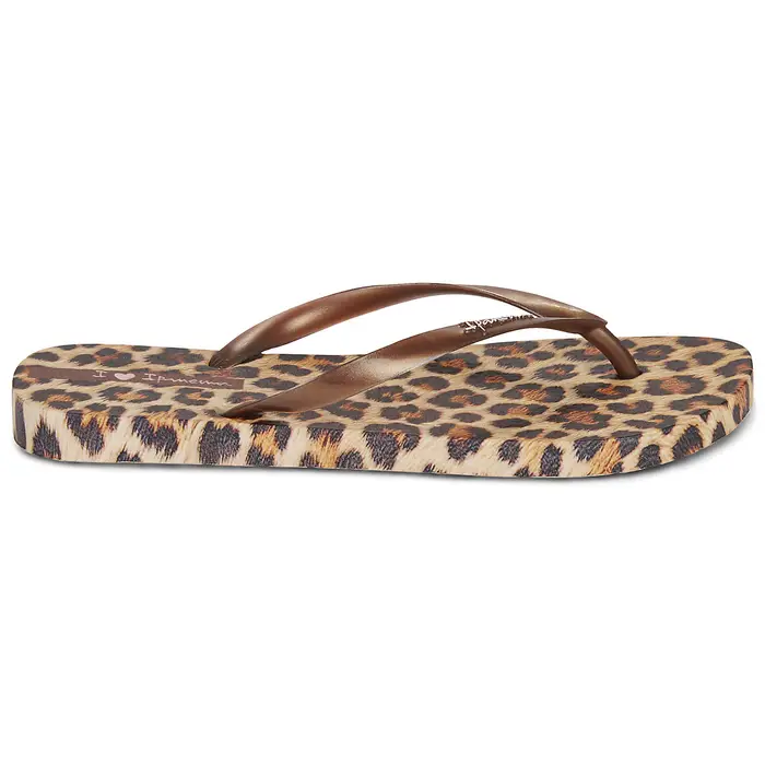 Ipanema Infradito Animal Print VII Fem Beige