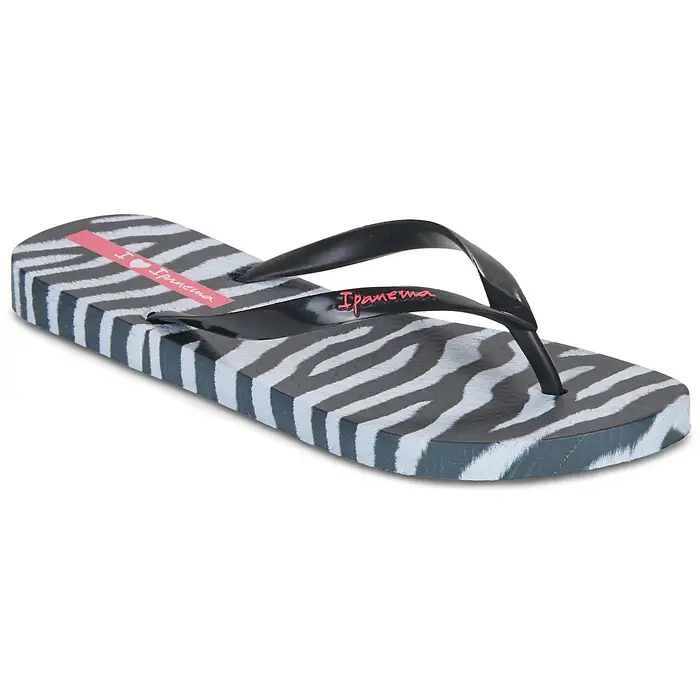 Ipanema Infradito Animal Print VII Fem Nero