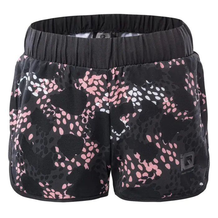 Shorts da bambina IQ Cross The Line Arila II Noir