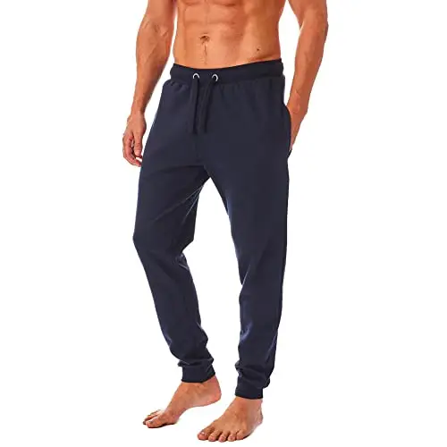 Iron Mountain IMPNT206 Pantaloni da Jogging ecologici per Uomo Realizzati con Filati riciclati, Fondo con Polsini