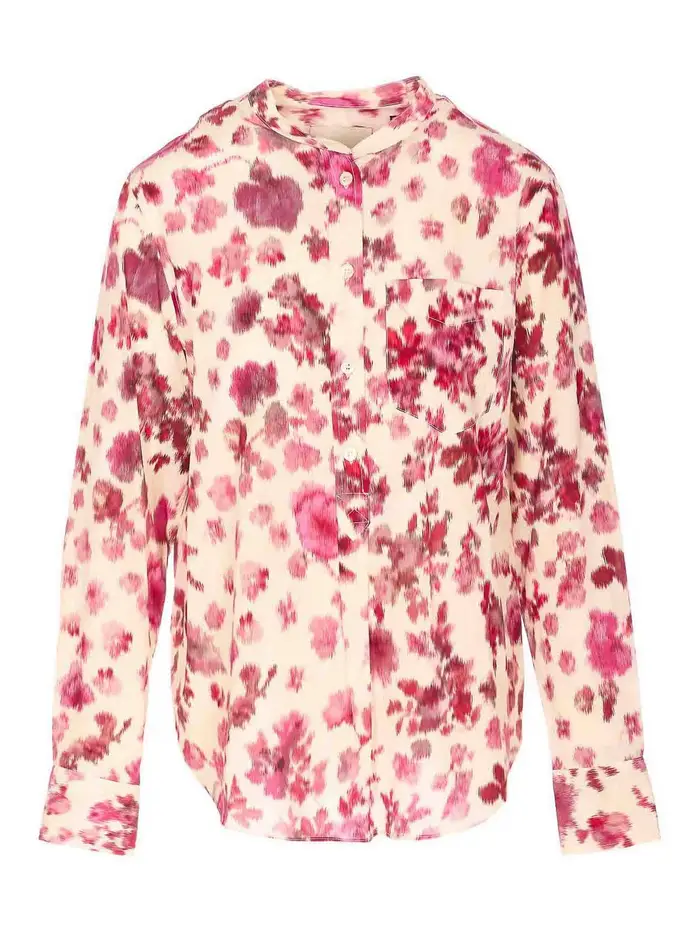 Isabel Marant Camicia Rusak Fucsia Color Carne E Neutri