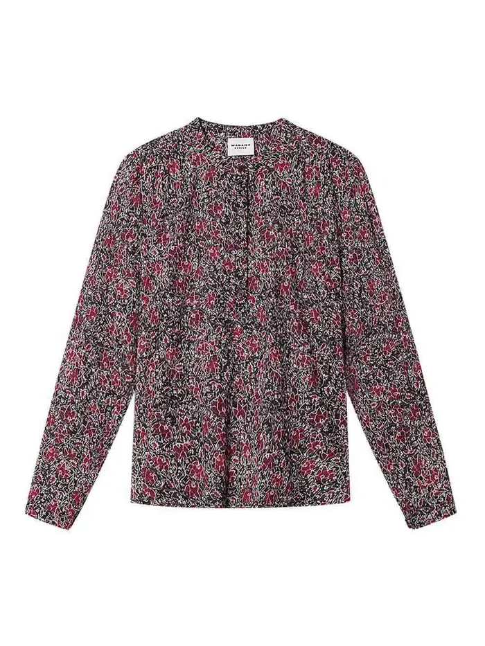 Isabel Marant Etoile Camicia Rosso Scuro