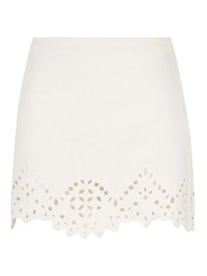 Isabel Marant Etoile Minigonna bianca Bianco