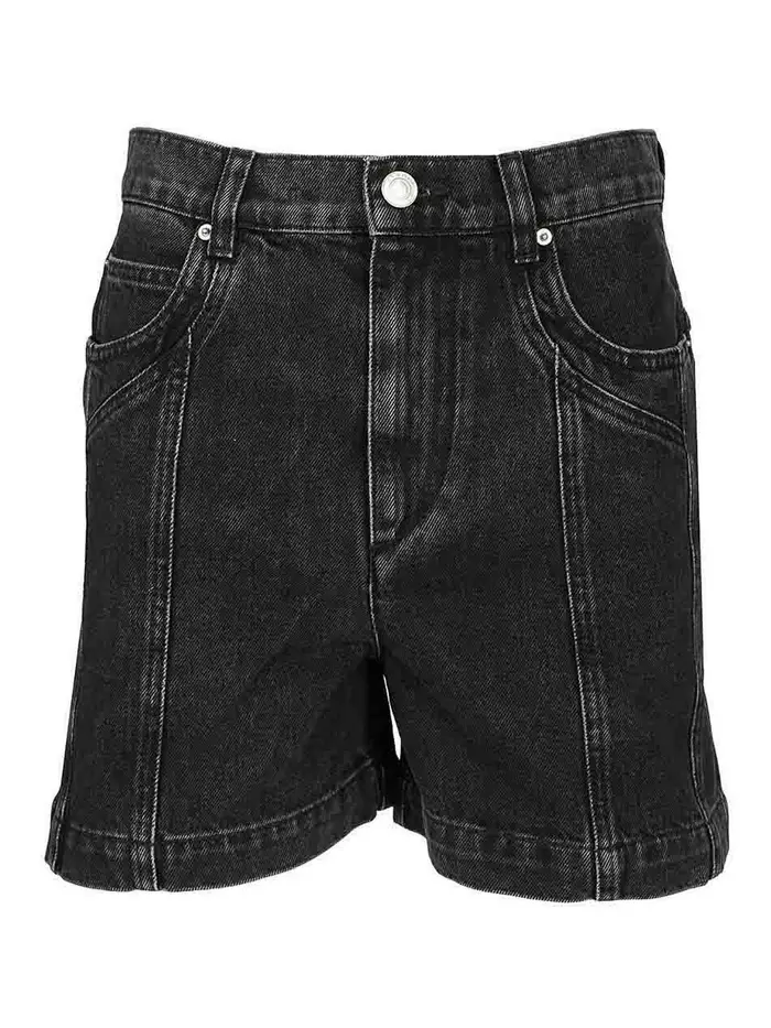 Isabel Marant Etoile Pantaloncini Joely-Ga Nero