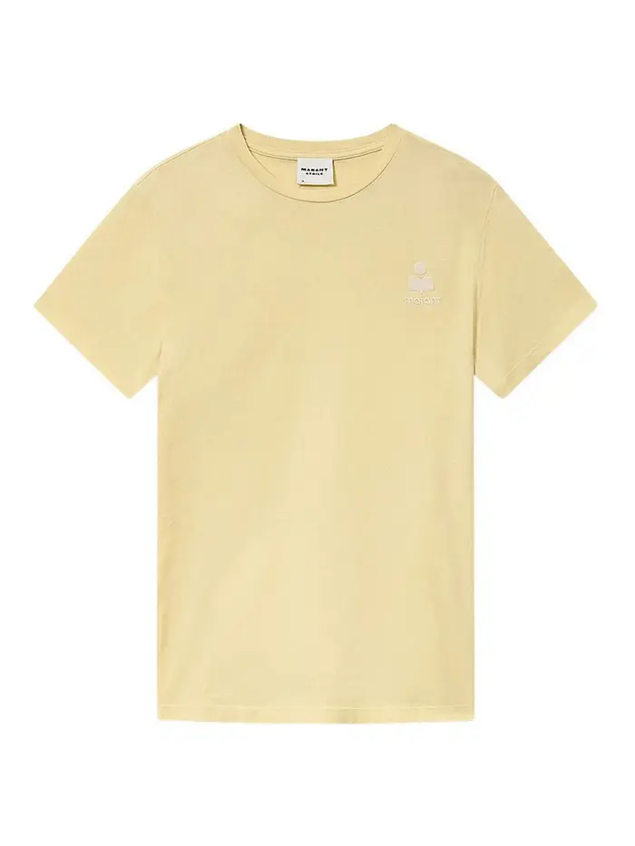 Isabel Marant Etoile T-shirt gialla a maniche corte Bianco