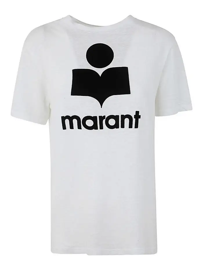 Isabel Marant Etoile T-shirt Zewel Bianco