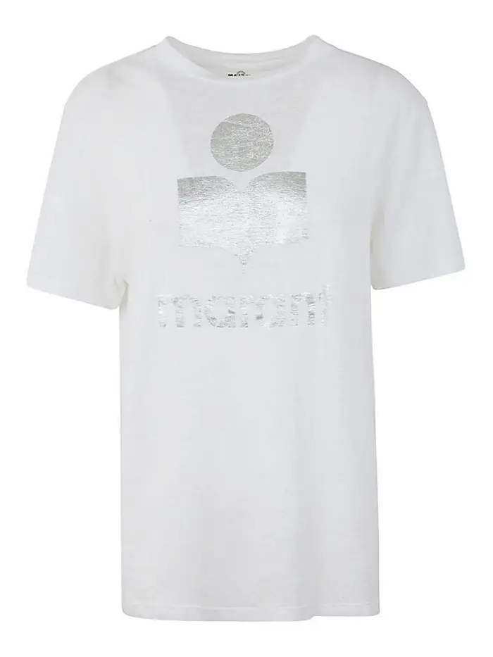 Isabel Marant Etoile T-shirt Zewel Bianco
