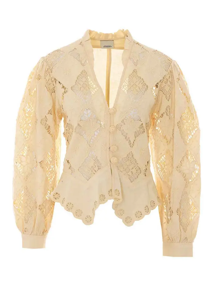 Isabel Marant Luce solare Nina in alto Giallo
