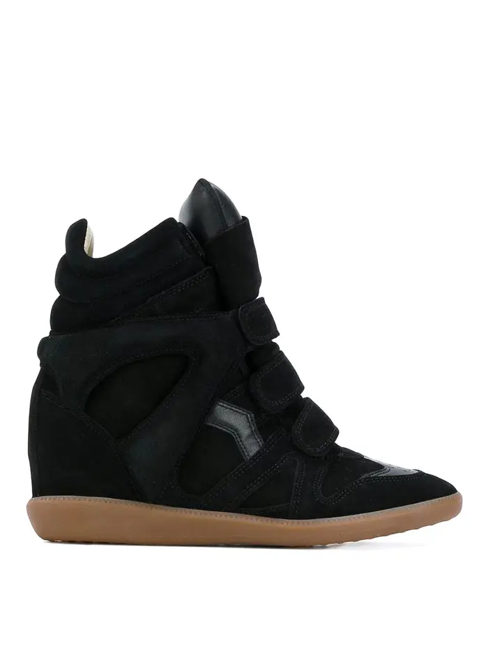 Isabel Marant Sneaker Bekett con zeppa nascosta Nero