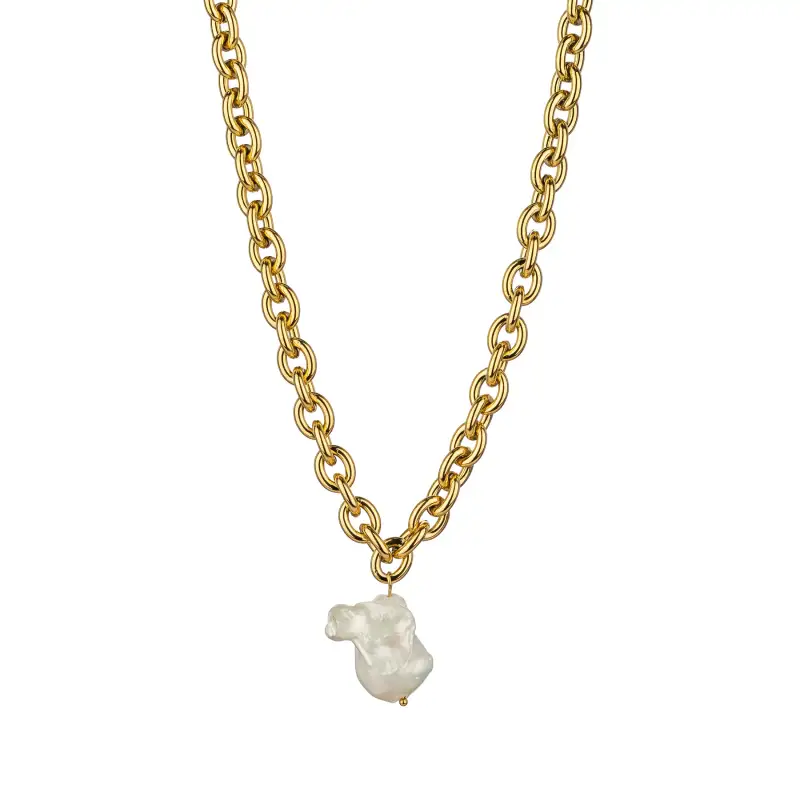 Isabella Ford Collana da donna Chloe White Pearl