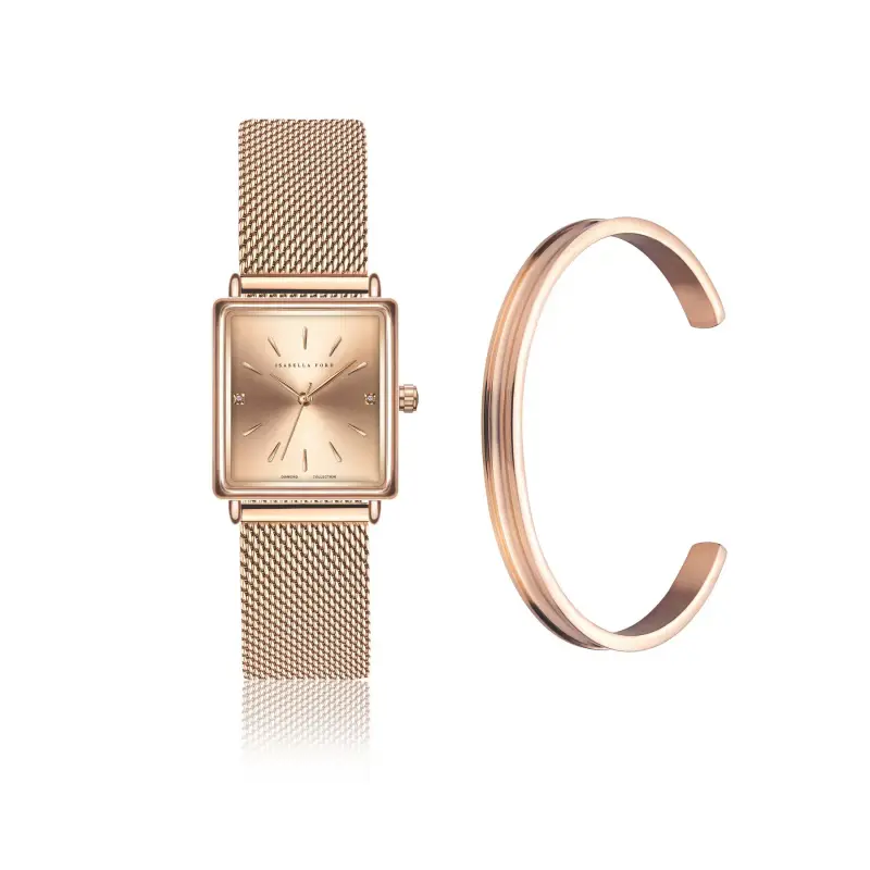 Isabella Ford Orologio e bracciale in maglia donna Florence
