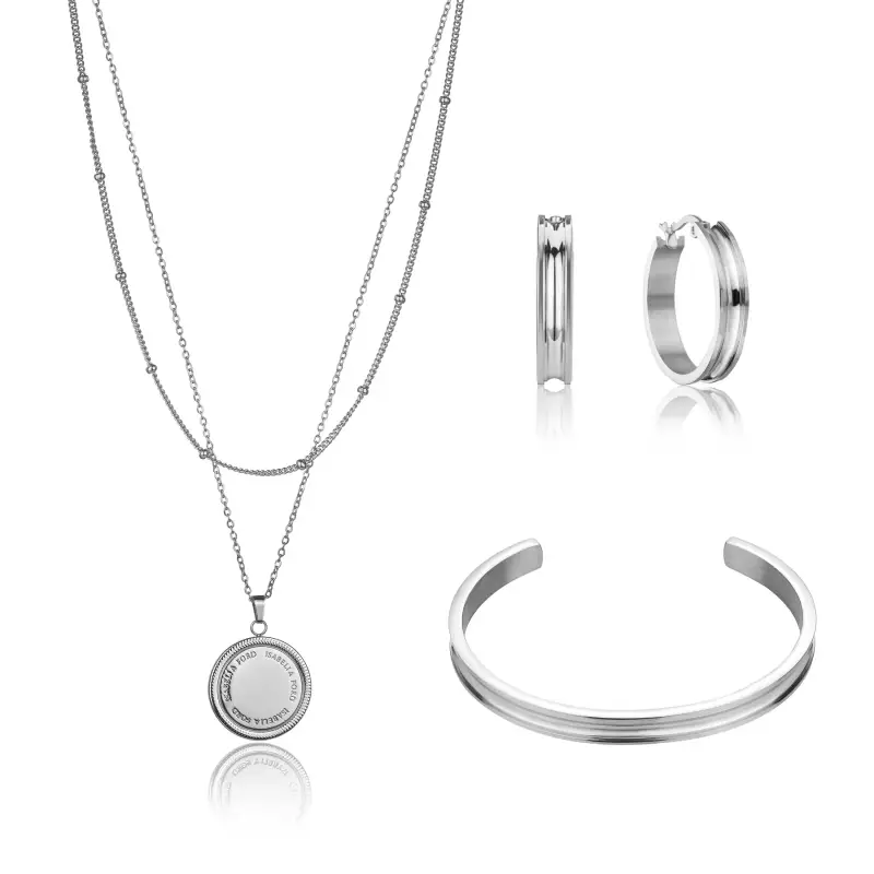Isabella Ford Set di collana, bracciale e orecchini Livia