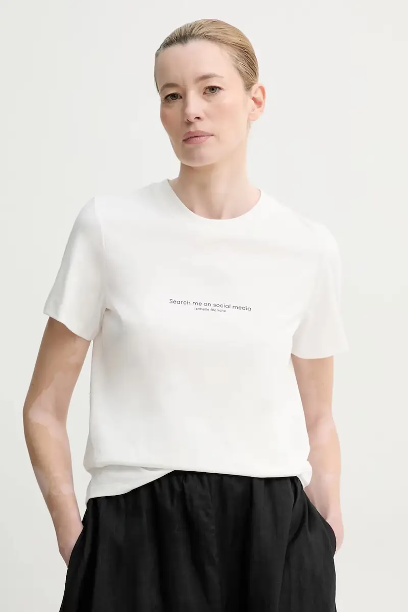 Isabelle Blanche T-shirt Donna Bianco 3301070