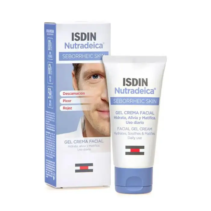 Isdin Nutradeica Gel-crema viso dermatite seborroica 50ml