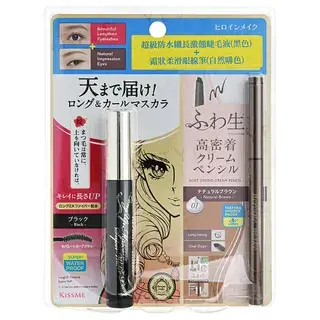 ISEHAN Kiss Me Heroine Make Soft Define Cream Pencil + Long Up Mascara Set 1 set