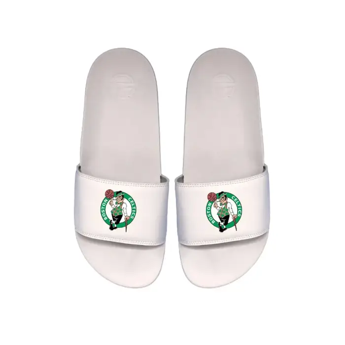 ISlide Infradito Boston Celtics Motto Blanc