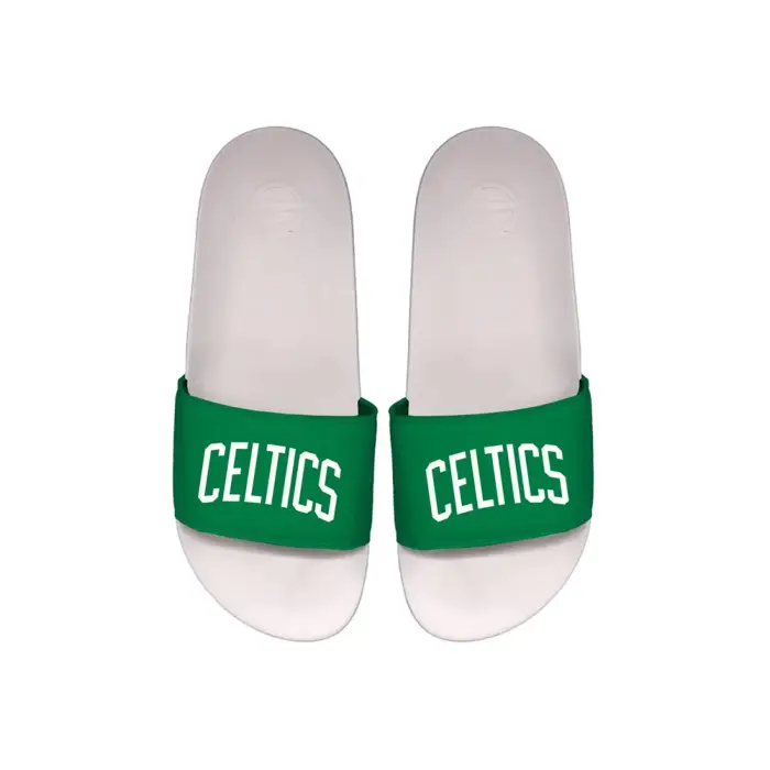 ISlide Infradito Boston Celtics Two Tone Blanc