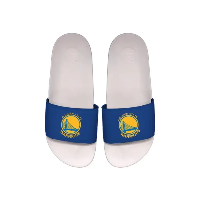 ISlide Infradito Golden State Warriors Two Tone Blanc