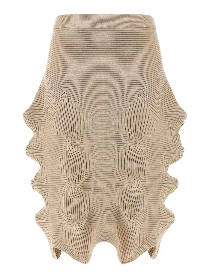 Issey Miyake Gonna Lnkage Beige