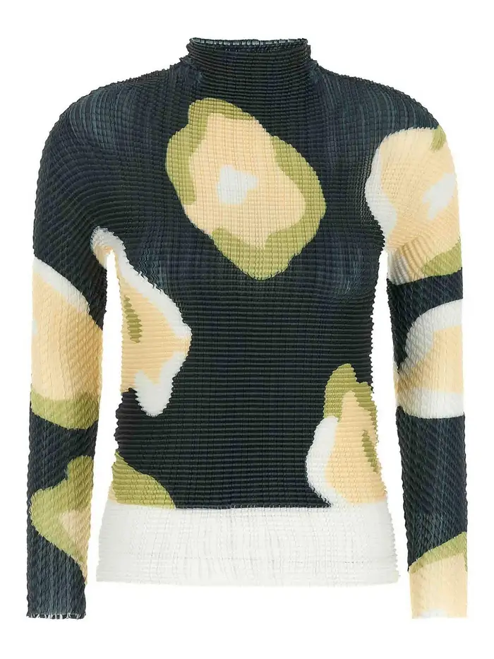 Issey Miyake Top Verve Multicolore