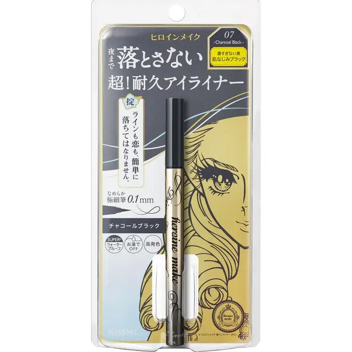 Heroine Make Isehan Heroine Make Sp Prime Eyeliner liquido Rich Keep Charcoal Black 0,4 ml