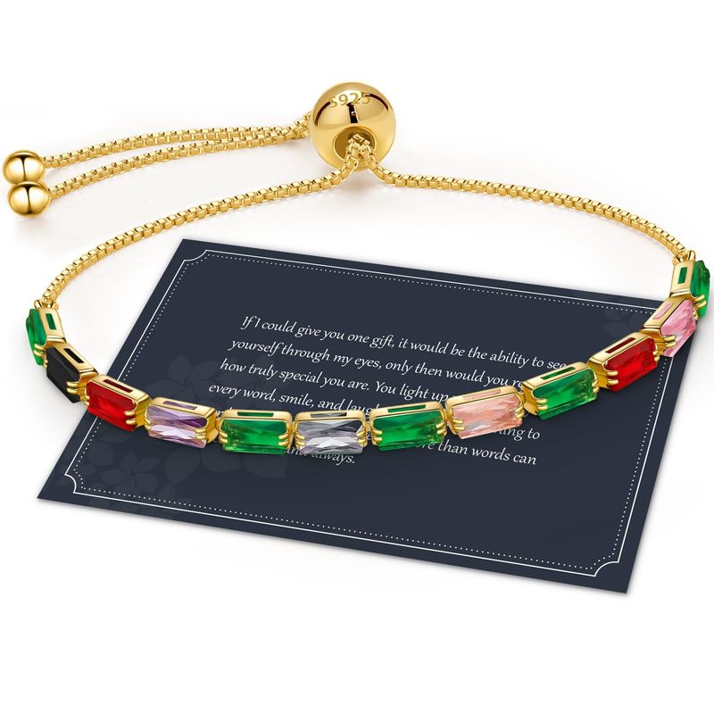 J.Fée Bracciale Tennis Oro Donna