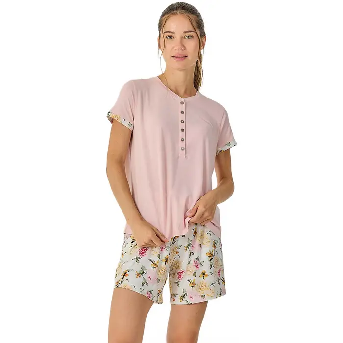 J&j Brothers Completi pigiami JJB31-GH0203 Rosa