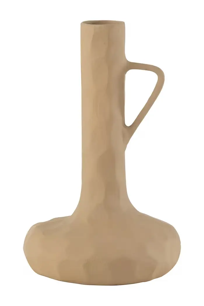 vaso decorativo Pun Alu 39,5 cm Beige