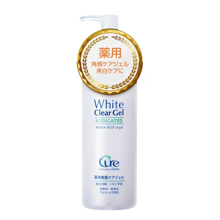 Cure White Clear Gel 200g - Medicinal Skincare Sbiancante, Peeling Acne, Gel Esfoliante, Prodotto Ufficiale