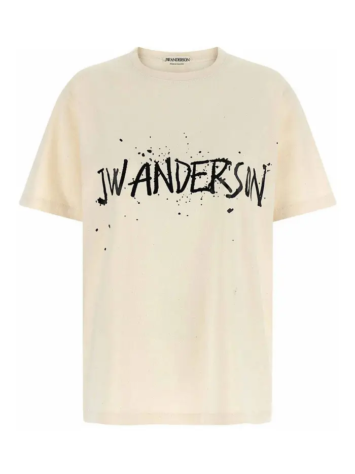J W Anderson T-shirt circolare Beige
