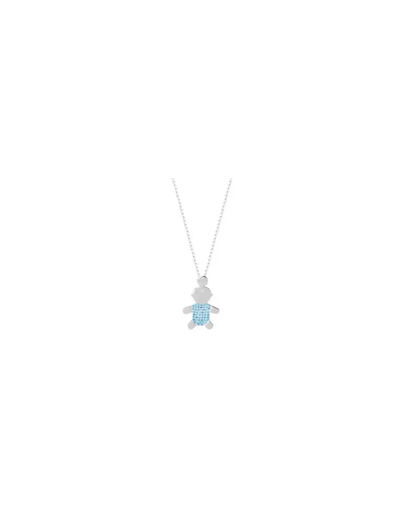 Jack & Co SALDI Collana JACK & CO. Jewelry Bambino con zirconi azzurri - JCN0687