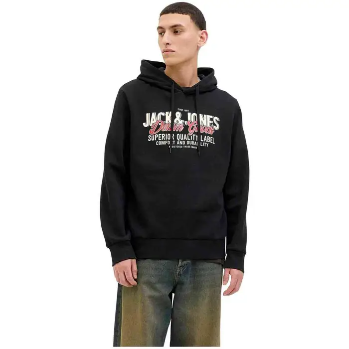 Felpe con cappuccio Jack & Jones 077-52576834584915 Nero