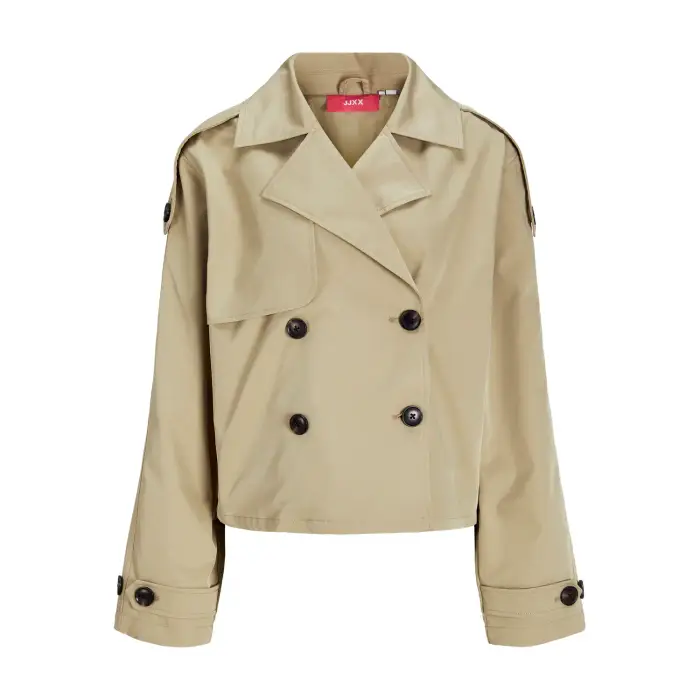 Giacca da donna Jack & Jones Carlie Short Trenchcoat Otw Beige