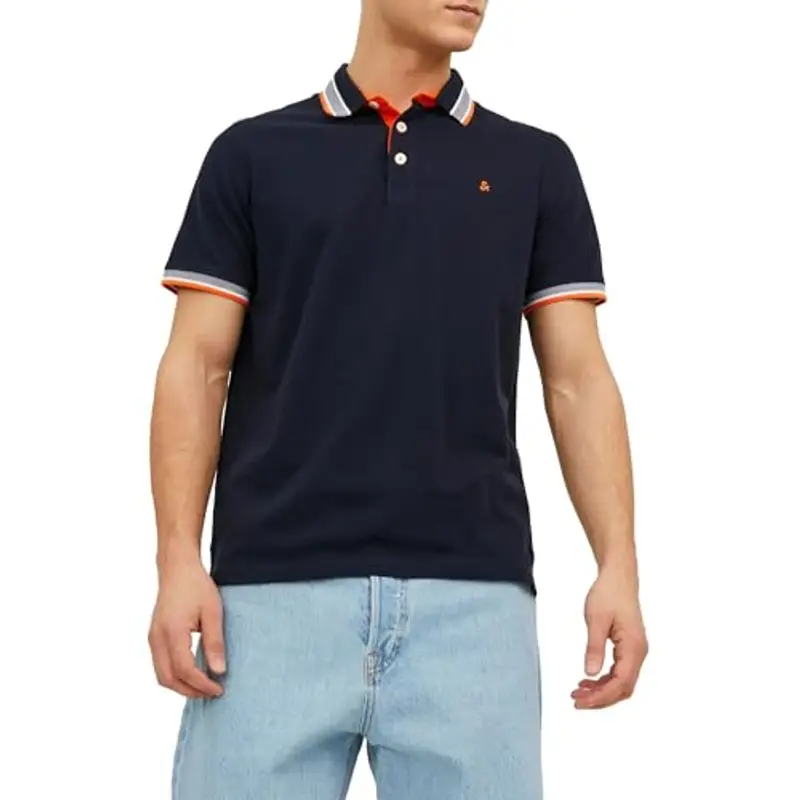 JACK & JONES Polo Uomo Grigio 961967