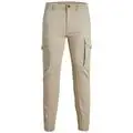 jack & jones Pantalone Cargo 12199184 FLAKE AKM-CROCKERY Beige