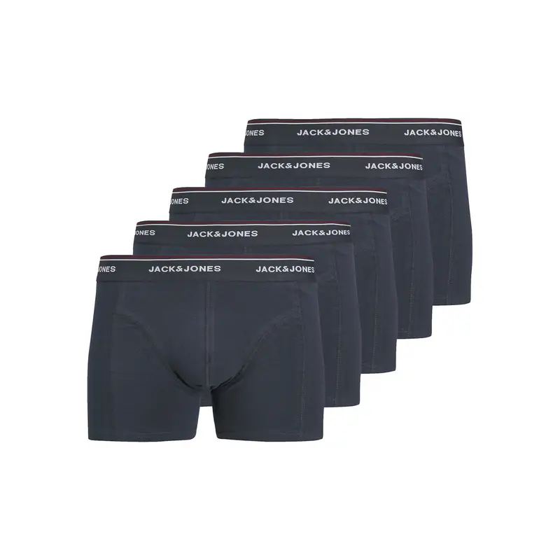 Jack & Jones Set di 5 boxer Avery 12285184 Blu scuro